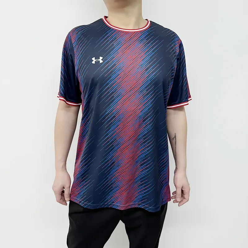 Under Armour T Shirt Unisex Burgundy-2