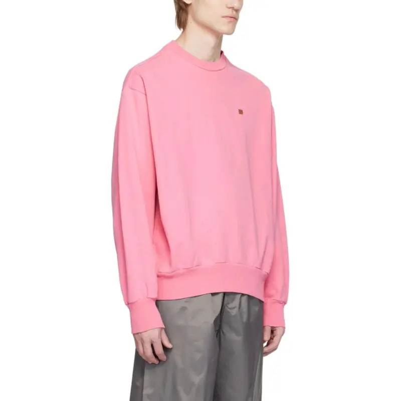 Acne Studios Sweatshirts Unisex Bubble Gum Pink-3