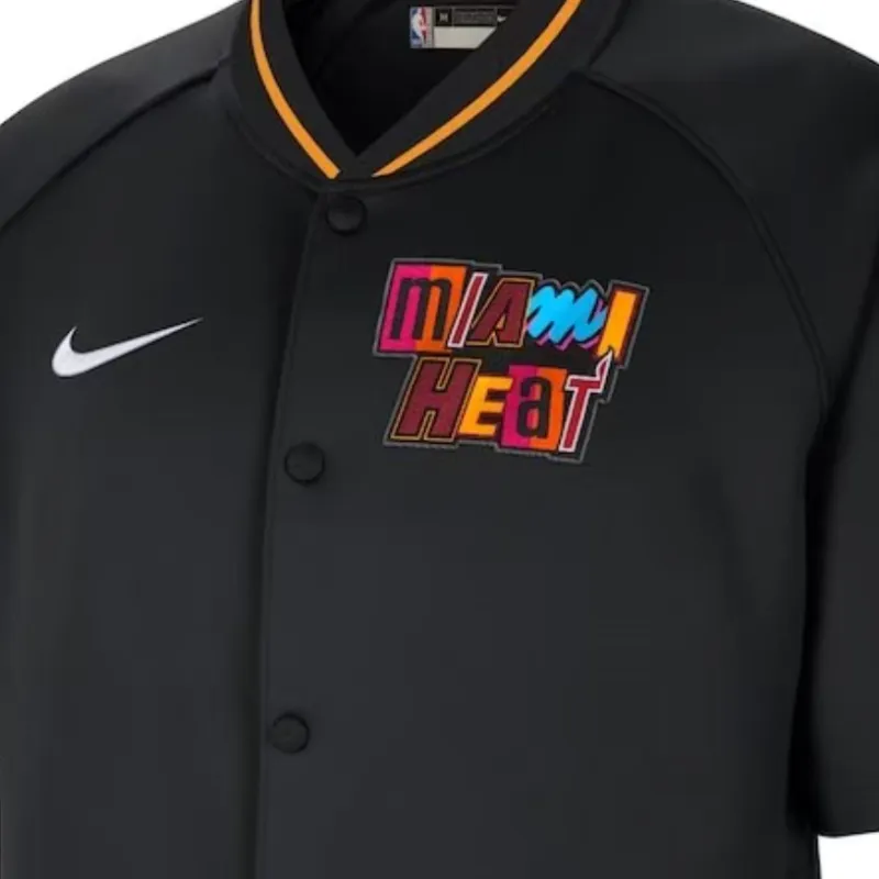 Nike x NBA Miami Heat Showtime Jackets & Coats Unisex Black-2