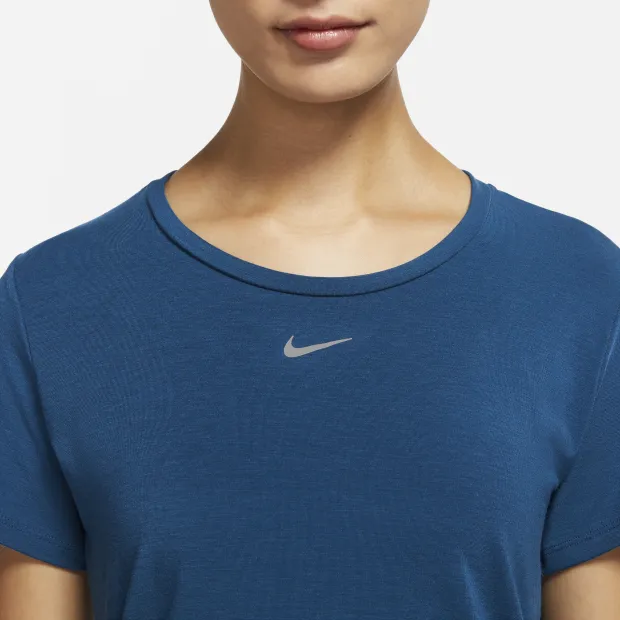 Nike T Shirt Women's Violet Blue-2