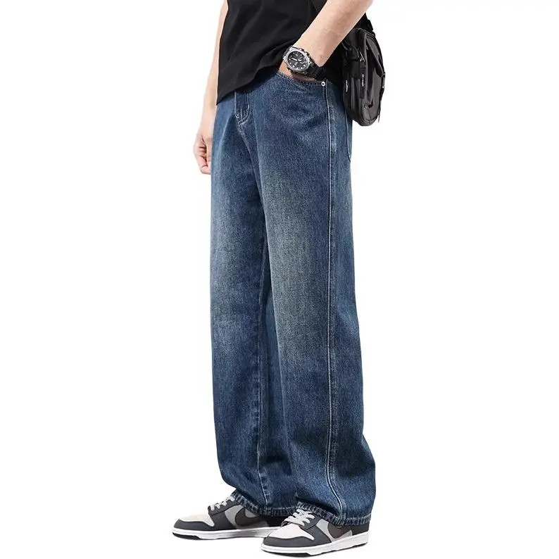 KVIV Jeans Men Vintage Blue-1