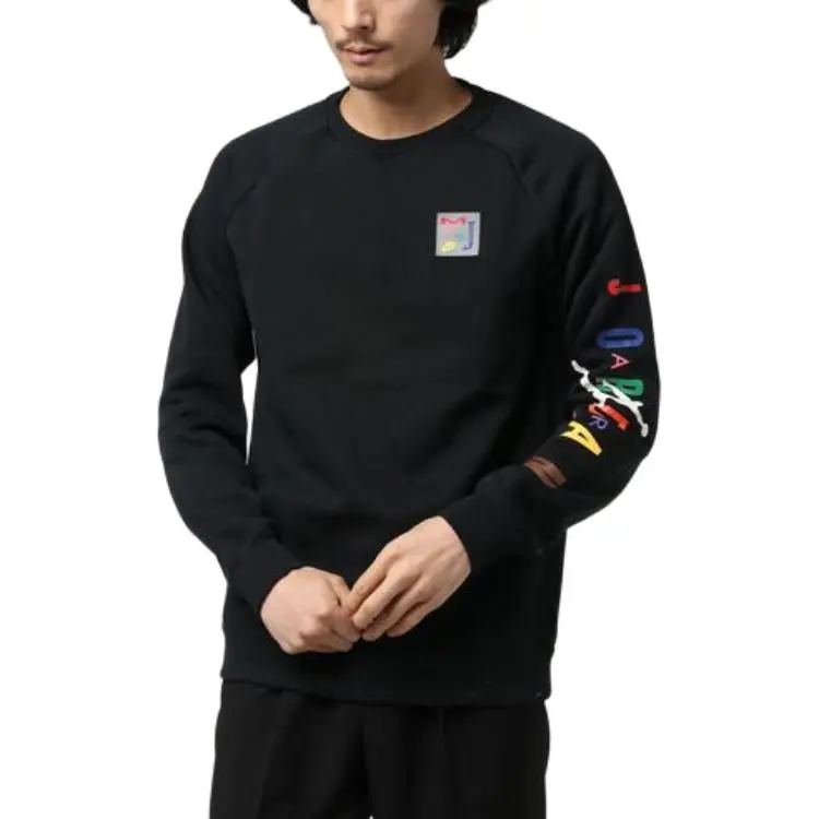 Jordan Sweatshirts Men Black-3
