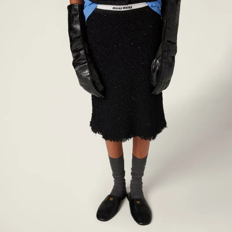 MIU MIU Button Up Cropped Jacket-4