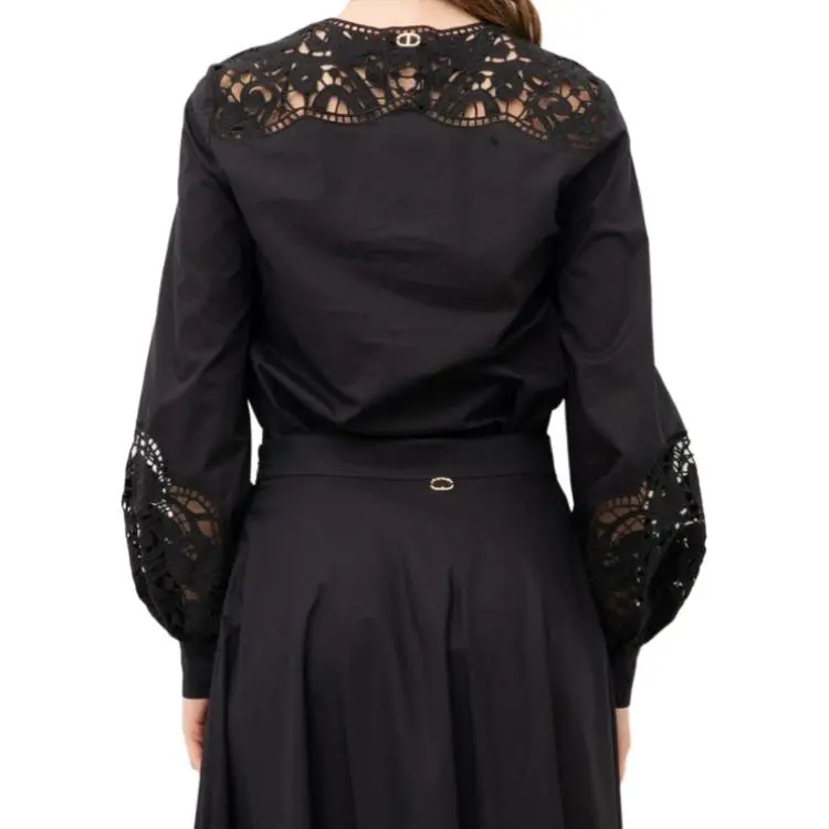 TWINSET MILANO Shirt Women's Black-1