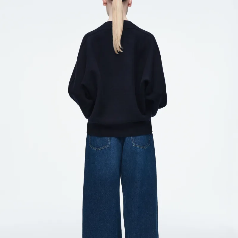 COS Sweaters Women's Navy Blue-3
