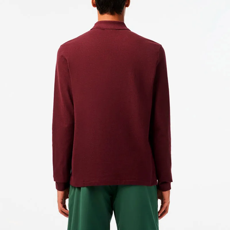 LACOSTE Polo Shirt Men's Burgundy-3
