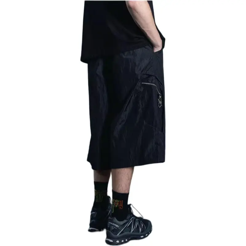 GRKC Casual Shorts Unisex Black-1