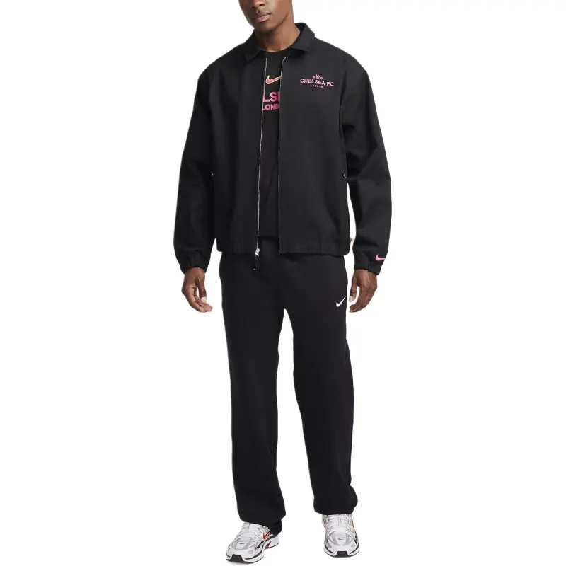 Nike Chelsea FC Jackets & Coats Men's Black/Pink-2