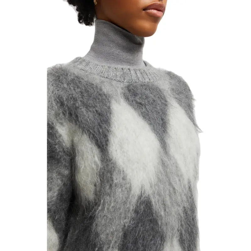 Moncler Argyle check Sweater-4