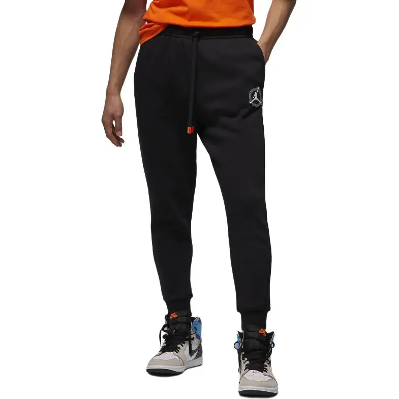 Jordan Casual Pants Unisex Black-2
