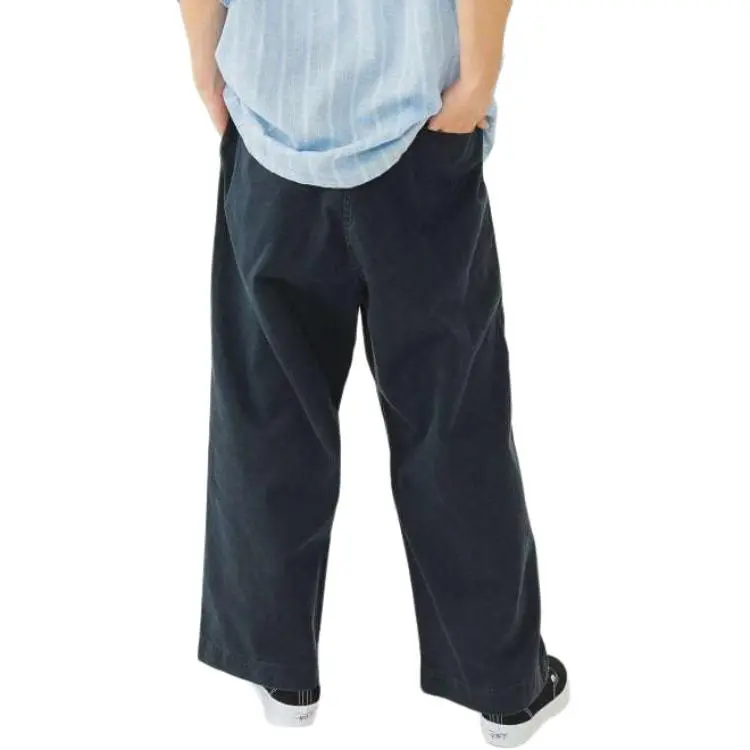 Beams Casual Pants Men's Marine Blue-4