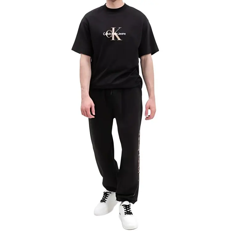 CALVIN KLEIN Sports Pants Men's Black-4