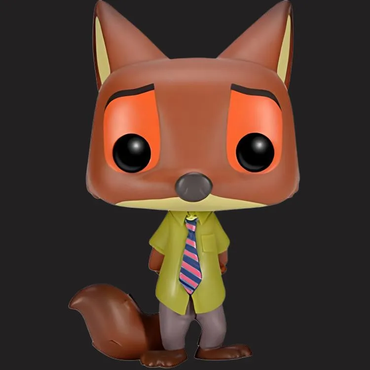 Funko POP Zootopia Fox Nick Chibi Figures-1