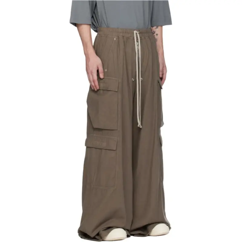Rick Owens DRKSHDW Casual Pants Men's Brown-2
