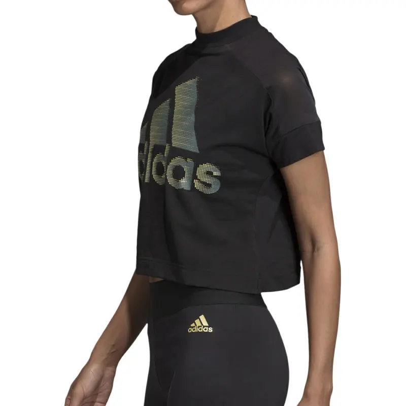 Adidas Sportlife Crop Top Women's Black-4
