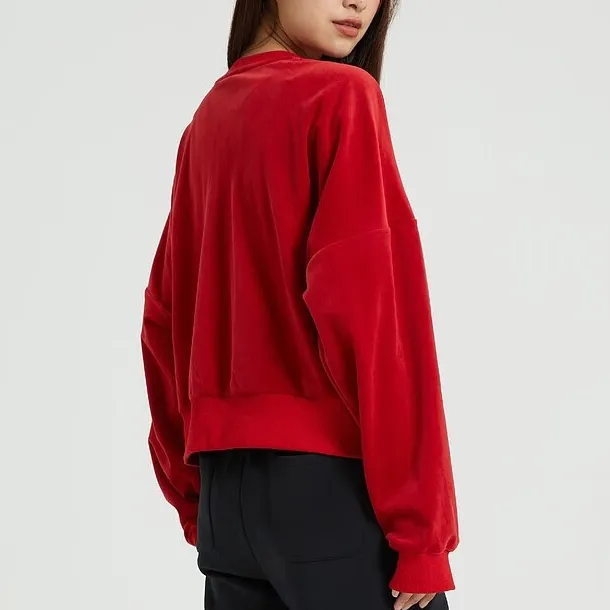 Skechers New Year Sweatshirts Women's Bright Red-2