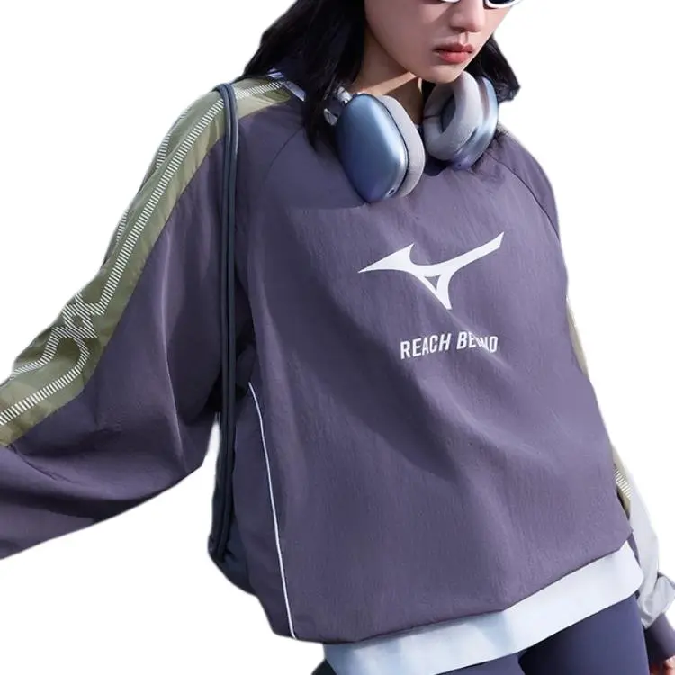 Mizuno Sweatshirt Unisex Phantasm Purple-3