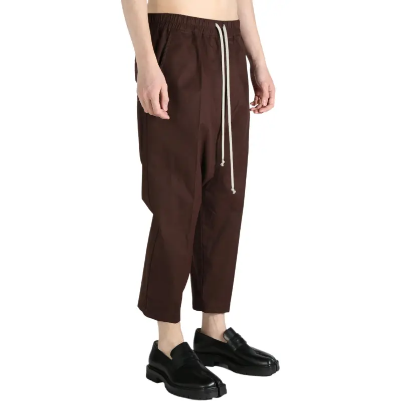 RICK OWENS Drawstring Cropped Pants-2