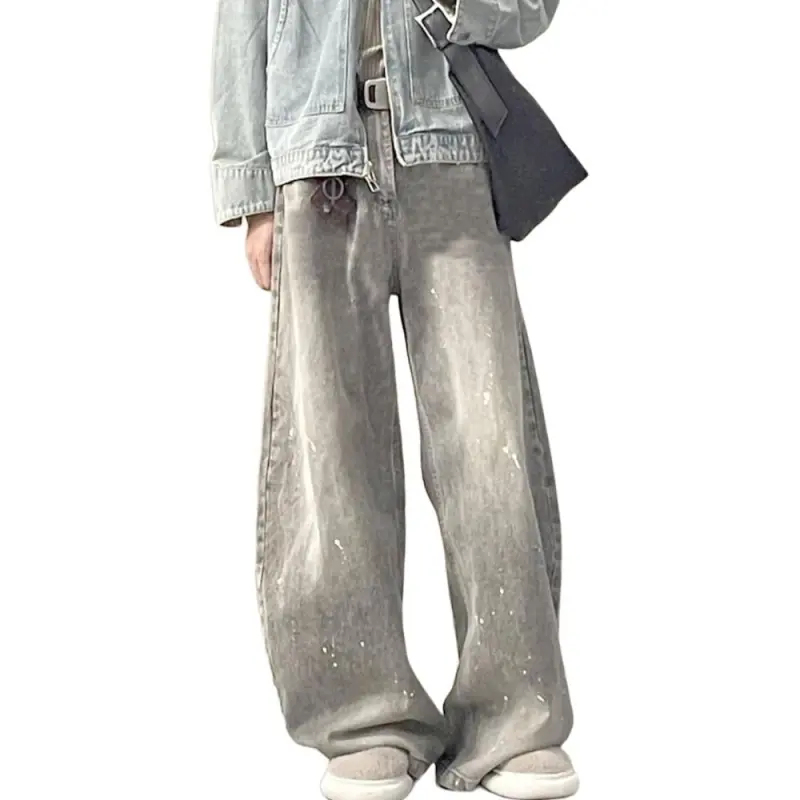 NHZN Jeans Women's Gray-4