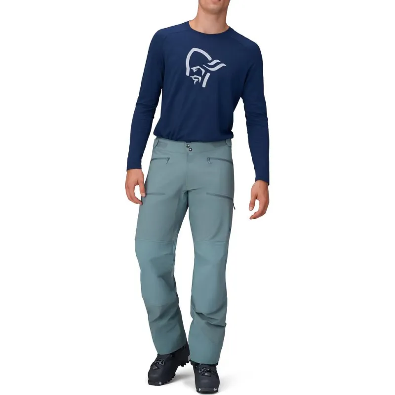 NORRONA Casual Pants Men's Blue-2