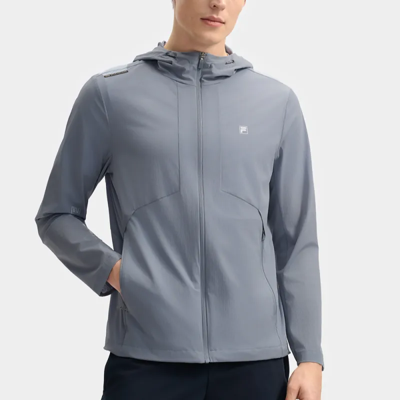 FILA Lifestyle Trench Coat Men's Darkstone Blue BU-2