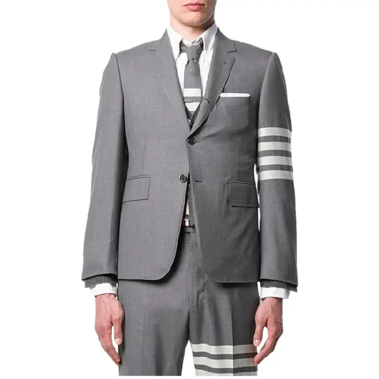THOM BROWNE 4 Bar Tailored Blazer-1