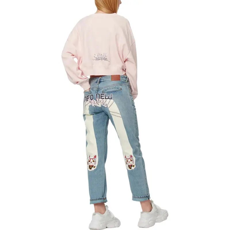 EVISU Jeans Women's Denim Blue-4