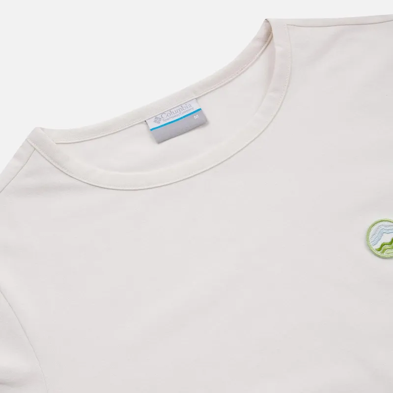 Columbia Regular T Shirt Women's Snow Color-2