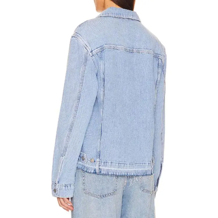 PAIGE Denim Jacket Women's Blue-1