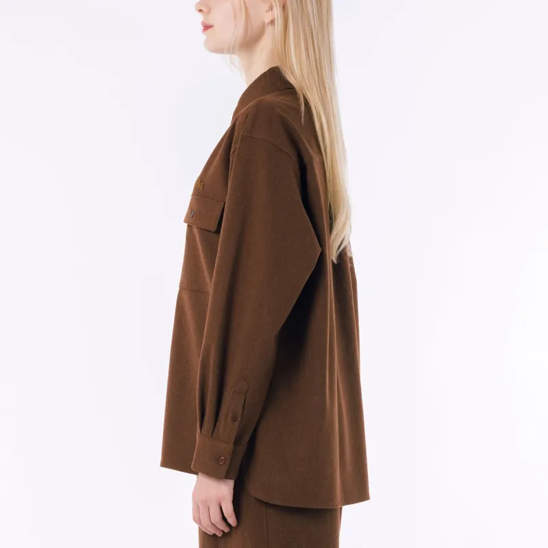 LACOSTE Shirts Women's Brown-4