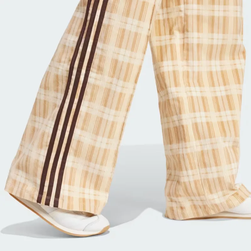 [adidas] Corduroy Tartan Wide Leg Pants ☆送料込☆ ☆adidas originals☆W CORDUROY TARTAN WIDE LEG PANTS☆追跡可