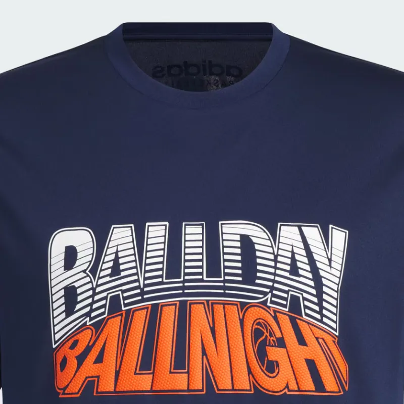 Adidas BASKETBALL AEROREADY T SHIRT Basketball Jerseys Men's Dark Indigo-1