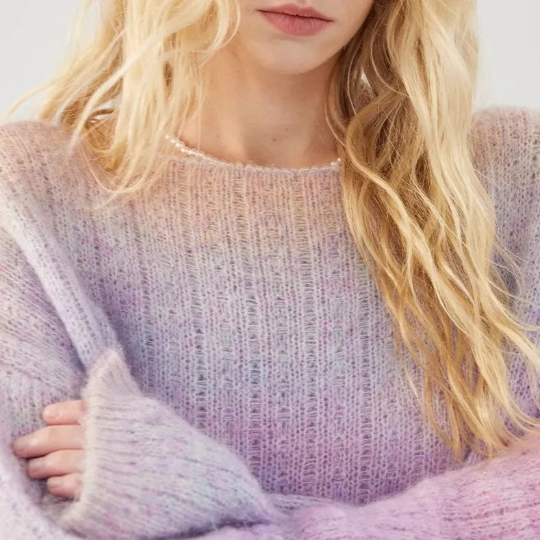BASIC HOUSE Sweaters Women's Pink Purple-2