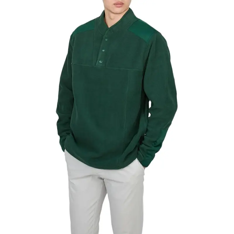 Malbon Golf Sweatshirt Men's Green-3