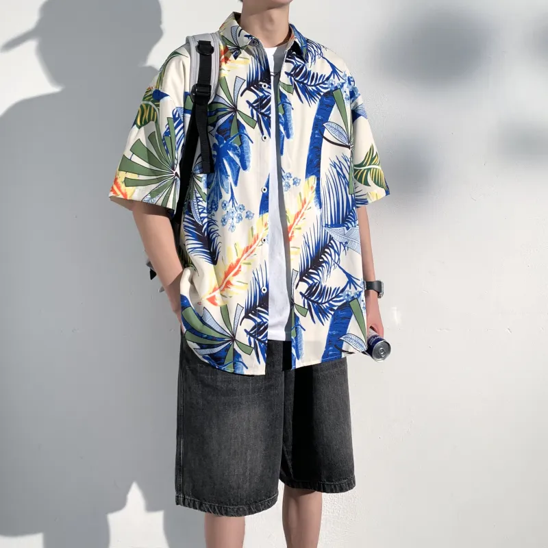F.I.W FANGIWEN Floral Shirt Unisex-3