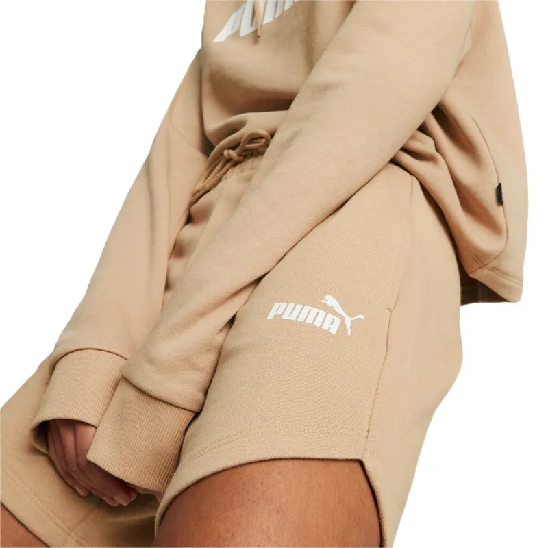 PUMA Casual Shorts Women's Beige-4