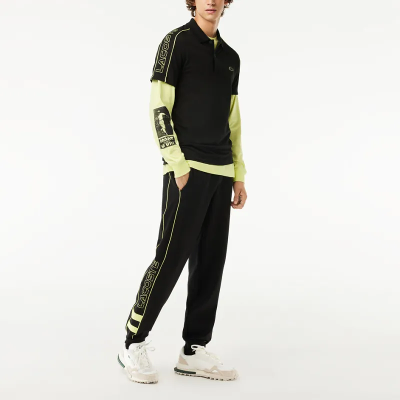 LACOSTE Movement Logo-print Cotton Polo Shirt-2