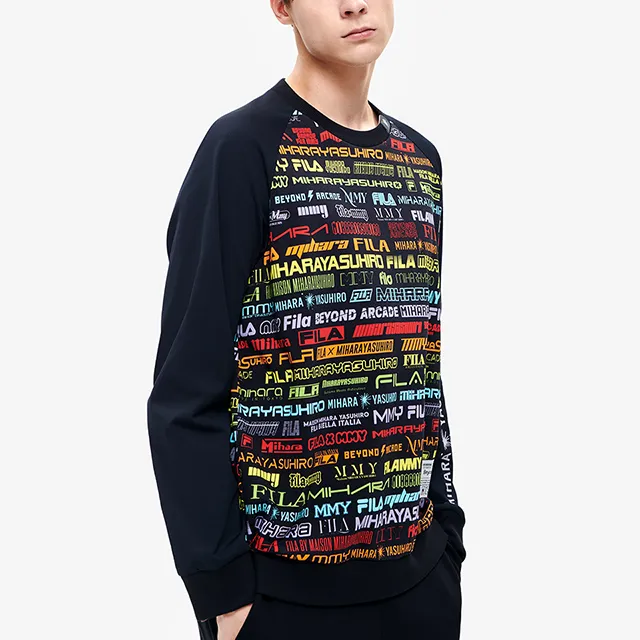 FILA Sweatshirts Men Litchi Red-3