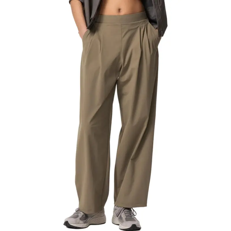 UNIQLO Casual Pants Women's Khaki-1