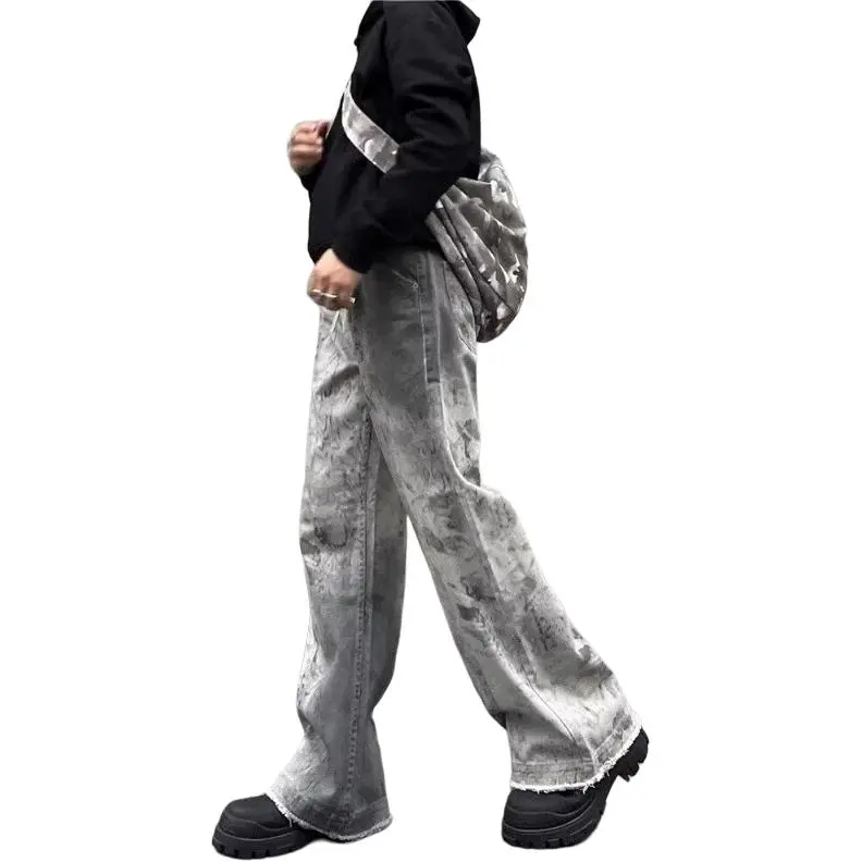 MGXEK Jeans Unisex Gray-3