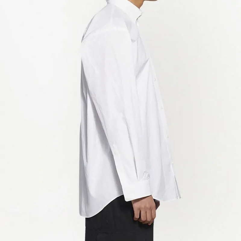 Balenciaga College Large-Fit Button-Down Shirt-3