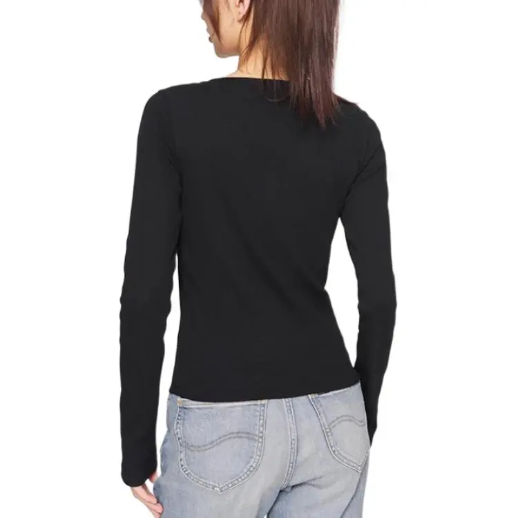 Lee T Shirts Women's Black-2