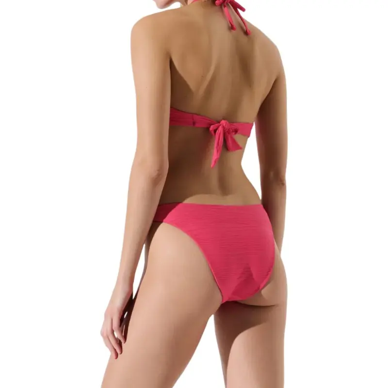 KARL LAGERFELD / Karl Lagerfeld Jeans Ribbed Bandeau Bikini Top-3