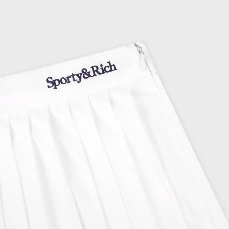 SPORTY & RICH Anae Mini Skirt-4