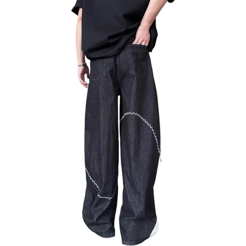 JIMI&JONS Jeans Unisex Black-1