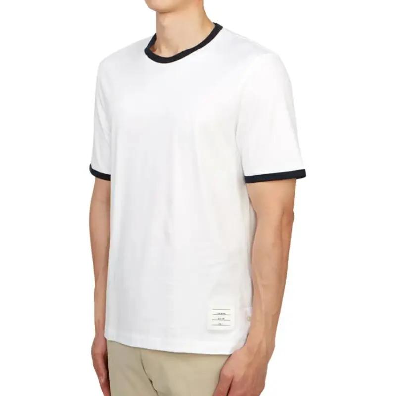 THOM BROWNE T Shirts Men White-3