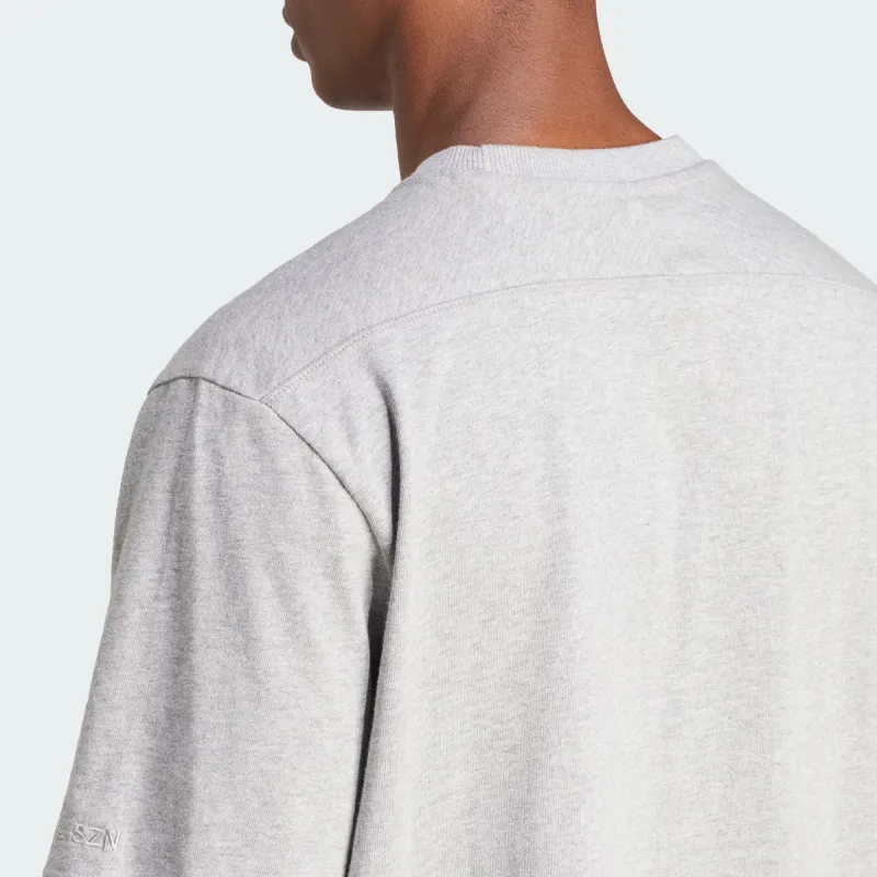 Adidas All Szn T Shirt Men's Medium Heather Gray-5