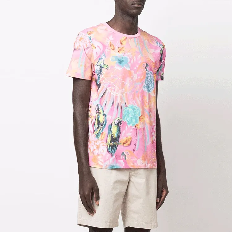 MOSCHINO T-Shirts Men Pink-2