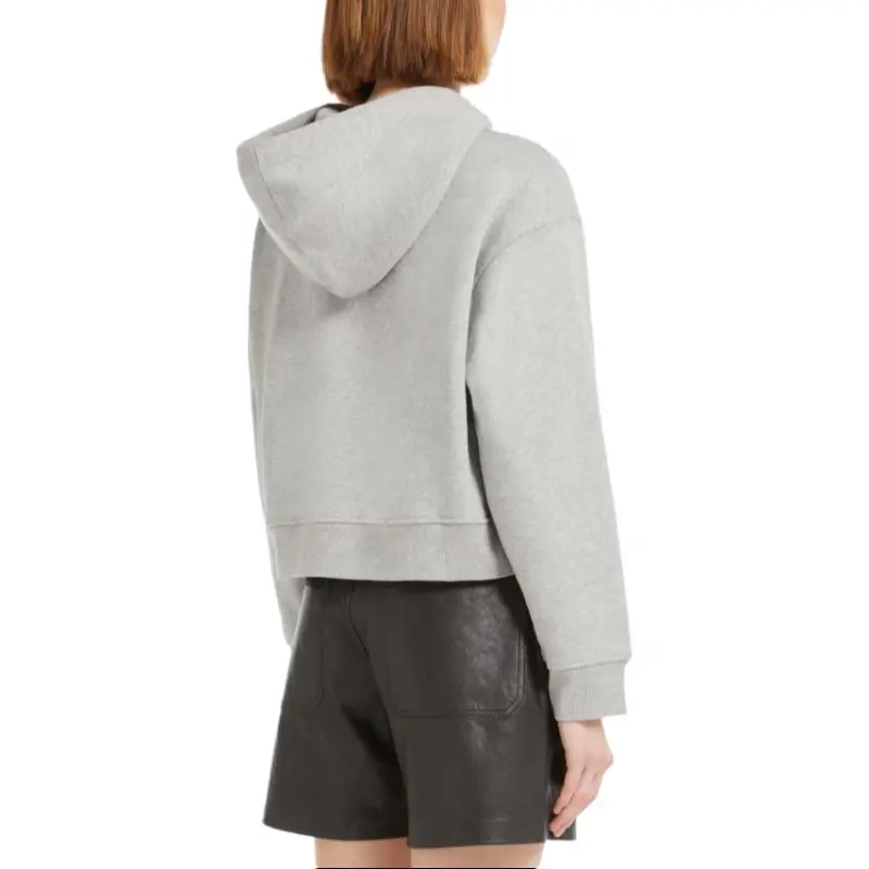 WEEKEND MaxMara Logo embroidered Hoodie-3