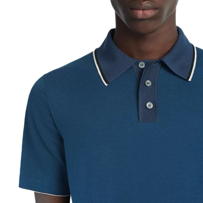 Dunhill Polo Shirt Men's Light Blue-4